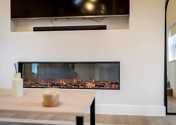 Unique Luxury Barn With Private Wood-fired Hot Tub Apartament